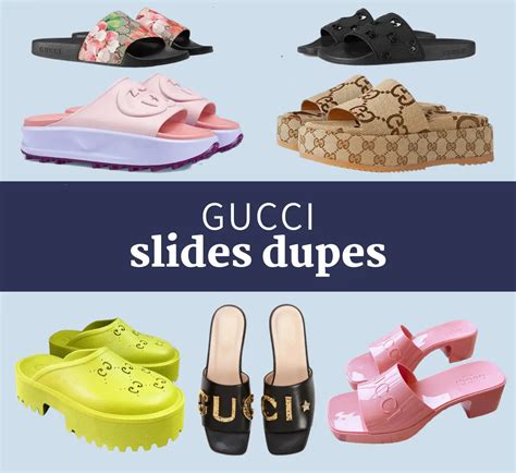 gucci slide sandals dupes|gucci inspired sandals for women.